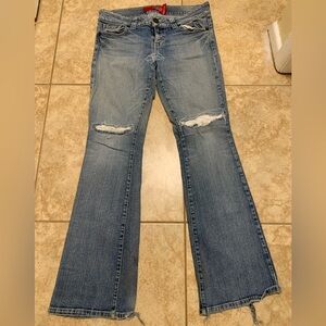 Guess Blue Distressed Women Jeans